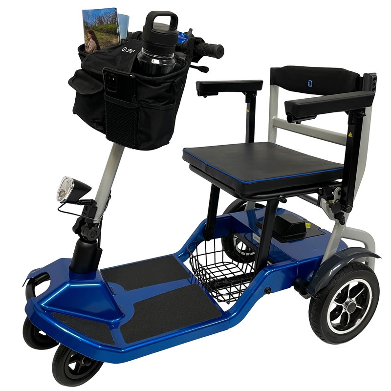 ZiiLIF Mobility Scooter Handlebar Bag, Electric Wheelchair Bag, Convenient Storage