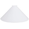 Cobbler Shade Diameter 300 mm White Replacement Glass Lamp Shade