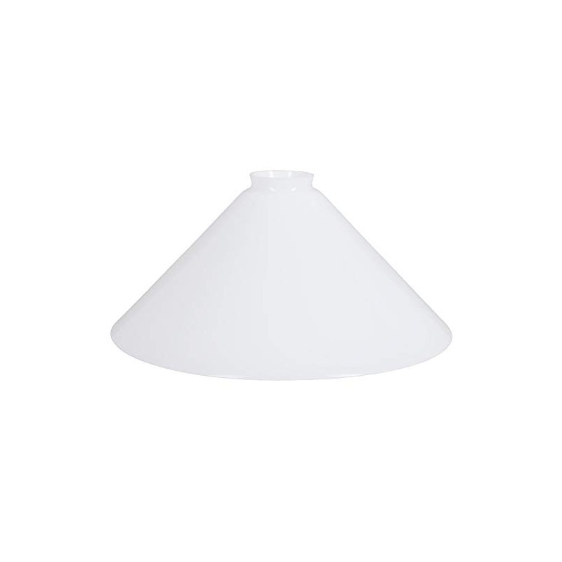 Cobbler Shade Diameter 300 mm White Replacement Glass Lamp Shade