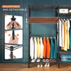 Raybee Clothes Rack Heavy Duty Clothing Rack Load 700LBS Clothing