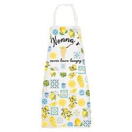 G2TUP Italian Nonna Apron Italian Nonna Gifts Italian Grandma Apron Italian Kitchen Gifts Nonna Cooking Apron (NonnaLemon CA)