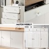 HIEMEY Gold Crystal Glass Cabinet Knobs, Satin Brass Pulls and