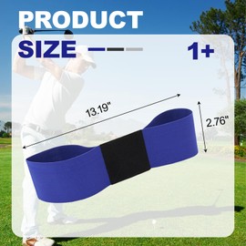 1 Pcs Golf Hand Movement Correction Strap,Golf Swing Trainer,Golf Swing Band Golf Swing Training Aid,Professional Golf Training Aids for Posture Correction,Golf Training Equipment for Men Women Kids