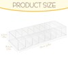 SHIDOW Paper Clip Holders, 8 Compartment Acrylic Paperclip Display Organizer,
