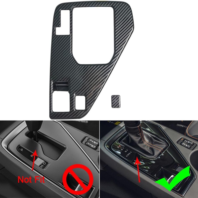 Kolya Center Console Gear Shift Panel Cover Trim Compatible with