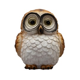 bubulu Garden Light, Outdoor, Waterproof, Solar, Owl, Solar Light, Figurine, Stylish, Cute, Ornament, Owl, Object, Garden Veranda, Entrance Gift, Lucky Lucky Charm