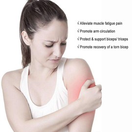 Luwint Thin and Light Upper Arm Sleeve – Biceps/Triceps Tendon Brace Support for Workout, Cycle, Basketball, Volleyball, 1 Pair (XL)