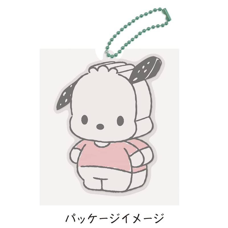 Mplan Sanrio Characters Acrylic Name Holder Pochacco 001617-52