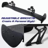 Racing_Gear UNIVERSAL 57" WING DRAGON-1 STYLE BLACK ABS GT TRUNK