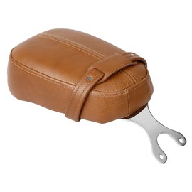 XMT-MOTO Desert Tan Genuine Leather Rear Passenger Pillion Seat fits for Indian 2020 Scout 100th Anniversary,2019-2020 Scout Sixty ABS,2019-2020 Scout ABS,2016-2022 Scout Sixty 2015-2022 Scout