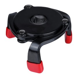 YAKAMOZ Universal Oil Filter Wrench, 2 Way Adjustable 3 Jaw Oil Filter Claw Wrench Removal Tool for Removing 2-1/4" to 3-3/4" Automotive Oil Filters