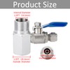 Pxyelec Ball Valve Shut Off Switch RO Feed Water Adapter