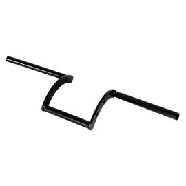 Motorcycle Handlebars Z Bar Drag Bars Replacement for Dyna Honda Chopper Yamaha Diameter 22mm Length 660mm Black
