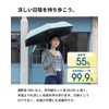 [aso] HEATBLOCK VERYKAL AM-HV265 Folding Umbrella, Sun or Rain, Parasol,
