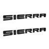 Unbranded For 2007-2020 Sierra Gloss Black 3D Letter Front Side