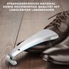 nico Schuhanzieher Schuhlöffel Anziehhilfe Metall mit Haken 15cm zum aufhängen