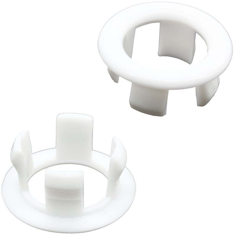 Cionyce 6 Pcs Sink Overflow Ring, Bathroom Sink Overflow Cover