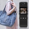 Small Video Camera with LCD Screen: Clip-on Wearable Camera with