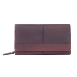 Maitre Birkenfeld Dilara Purse LH11F, Colour: brown / material: cotton, cow leather