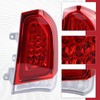 Duolctrams Full LED Chrome Bezel Tail Light Rear Lamp Assembly