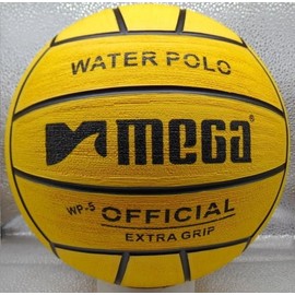 Mega Sport Water Polo Ball, Size 5, Yellow