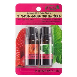 Life of the Party Strawberry/Mint Lip Flavors, 2 Pack, 61027