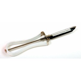 Norpro White Peeler PVC Handle, Pack of 1