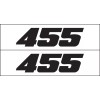 Metro Auto Graphics 455 HP Engine Decal Graphic fits Chevy,