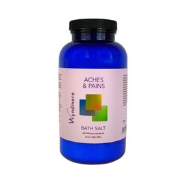 Aches & Pains Bath Salts for Soothing Sore Muscles - Made with 100% Pure Essential Oils and European Sea Salt - 24oz Bath Soak