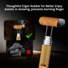 2-Pack Cigar Draw Enhancer Tool, Cigar Poker & Cigar Nubber