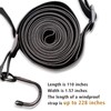 SEAZEN Car Cover Straps Wind Protector, 3Pcs Adjustable Elastic Windproof