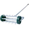 FocusOnHome Lawn Aerator, Heavy Duty Rolling Lawn Aerator, Garden Yard