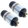 u.s.eliteautoparts 12V 2X Heavy-Duty Start Ignition Push Button Momentary Starter