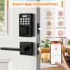 Probrico Smart Door Lock for Front Door Keypad Lock with