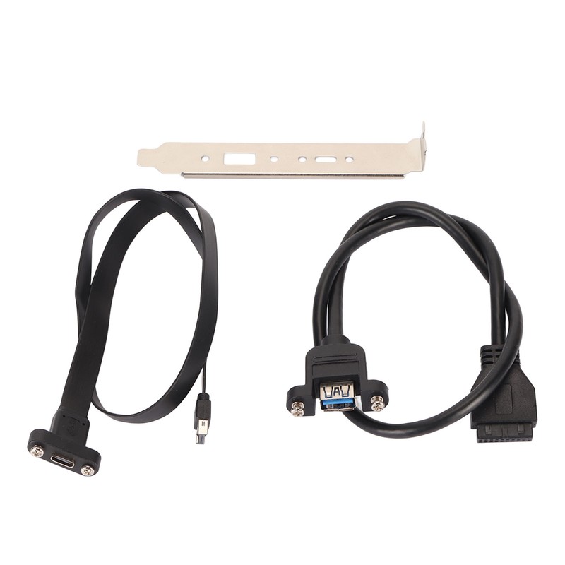 Type E to Type C Front Panel Cable 1.6ft Long