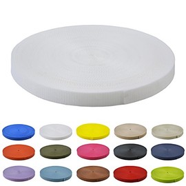 Roban Fashion Polypropylene Webbing, Length: 10 Metres, Pack of 1 - Available in Various Widths: 10 mm, 15 mm, 20 mm, 25 mm, 30 mm, 40 mm and 50 mm
