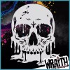 Wraith SprayWorks Toxic #4 - Reusable Airbrush Stencil Template