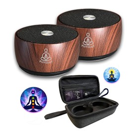 PUVIDJUT Sound Frequency Generator,Meditation Instrument Machine,Tone Device Tools - Solfeggio Frequencies Bath for Yoga, Mindfulness, Vibration System of Chakra, 5 Tones, 3 Timer Modes
