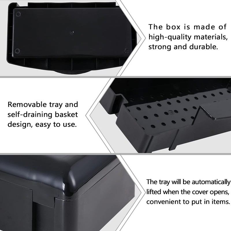 Gusnilo nail art tools sterilizer box for nail tools, tweezers,
