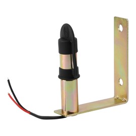 Polieez 90° L Shape Tractor Beacon Light Bracket, Side Mounting Bracket With Wire For Forklift Truck Rotating Warning Light, Pin Holder Universal For DIN Pole Mount Flashing Strobe Light (L-Model 04)