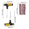 Car Tire Repair Tool Kit, 7pcs Tubeless Tyre Puncture Repair