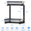 KEKAPE 2 Pack Under Sink Organizer and Storage, Under Sink