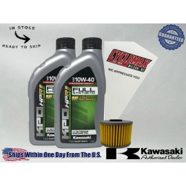 Kawasaki Cyclemax Full-Synthetic KPO Oil Change Kit fits 2008-2014 Kawasaki KFX450R