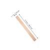 OHPHCALL 10pcs Paint Stir Sticks: Wood Stirrers Paint Mixing Sticks