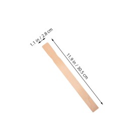 OHPHCALL 10pcs Paint Stir Sticks: Wood Stirrers Paint Mixing Sticks Wood Crafts Paddle Epoxy Resin Stirrers for DIY Projects Epoxy Resin Garden Markers