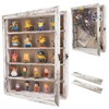 Hodeframe Shadow Box Frame with Removable Shelves, White 11x14 Deep