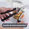 Commercial Can Opener, UHIYEE Hand Crank Can Opener Manual Heavy