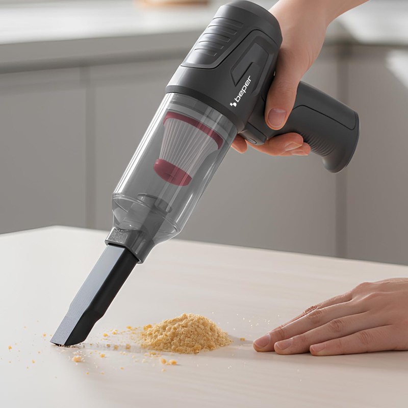 BEPER P202ASP410 Mini Aspiratore e Soffiatore Brushless 2 in 1,