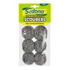 Sedona Stainless Steel Cleaning Scourers 6-Piece