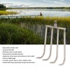 VBESTLIFE Portable Aquatic Weed Rake, 4 Teeth, Stainless Steel Head,